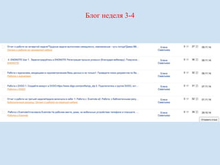 Блог неделя 3-4 
 