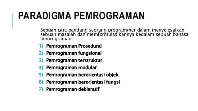 Materi Pemrograman Dasar SMK