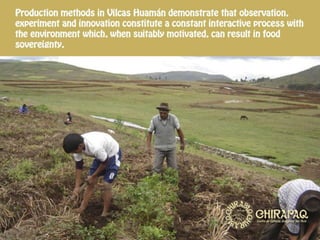 Conservation and Recovery of Native Seeds resistant to the Effects of Climate Change for Food Security