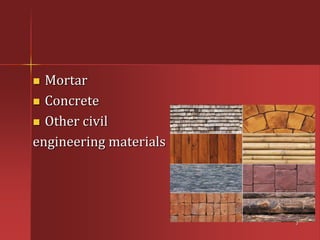 Building materials elements of civil engineering | PDF