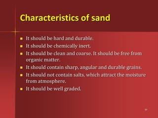 Sand In Civil Engineering Building materials elements of civil engineering | PDF