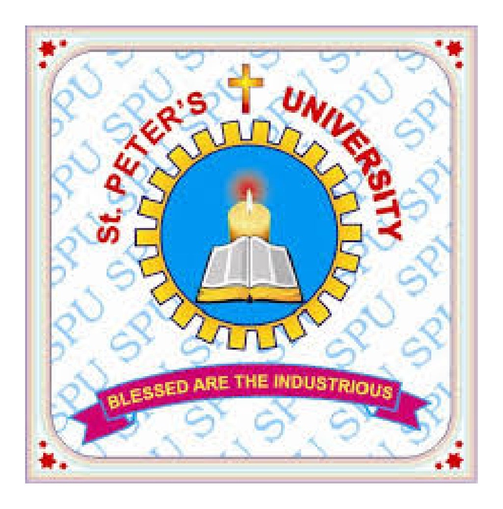 Admission in St.Peter's University Chennai Tamil Nadu, India