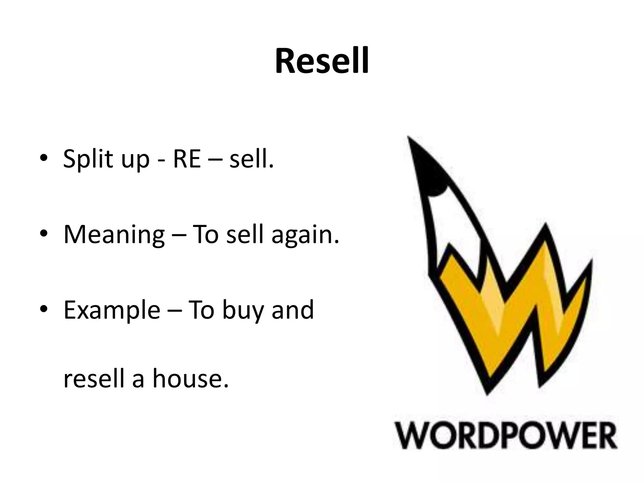 RE - back again (Etymology - Root words in english language - Manu Melwin  Joy) | PPTX