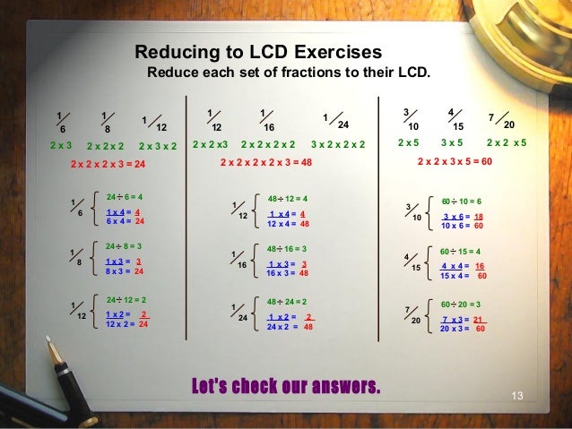 1 Basic Of Fractions