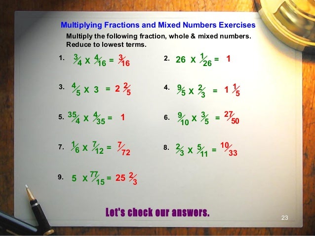 1 Basic Of Fractions 1 Basic Of Fractions
