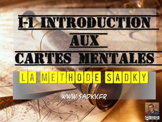 1-1 Introduction
Aux
cartes mentales
LA METHODE SADKY
www.sadky.fr
 
