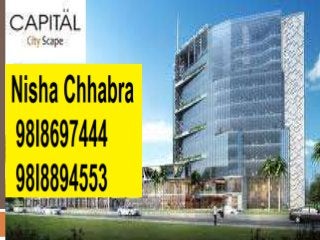 Nisha98I8894553 PLP payment plans capital city space gurgaon price