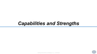11
SoftAge Information Technology Ltd. : Confidential
Capabilities and Strengths
 