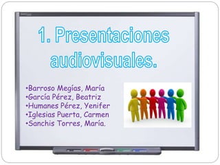 •Barroso Megías, María
•García Pérez, Beatriz
•Humanes Pérez, Yenifer
•Iglesias Puerta, Carmen
•Sanchis Torres, María.
 