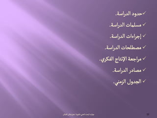 ُ‫الػلم‬‫البصح‬‫ات‬‫ر‬‫مٌا‬-‫جٍرة‬‫ده‬/‫الكبالن‬‫لبالن‬‫هراح‬ 10
‫اصة‬‫ر‬‫الد‬‫شدود‬.
‫اصة‬‫ر‬‫الد‬‫مشلمات‬.
‫اصة‬‫ر‬‫الد‬‫اءات‬‫ر‬‫إز‬.
‫اصة‬‫ر‬‫الد‬‫مطعلصات‬.
‫ي‬‫الفنر‬‫اإلهجاج‬‫ازػة‬‫ر‬‫م‬.
‫اصة‬‫ر‬‫الد‬‫مطادر‬.
ُ‫الزمو‬‫الردول‬.
 