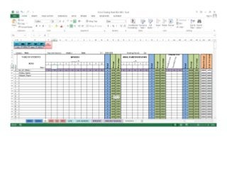 K to 12 Grading sheet (Automatic Computation -Excel 2013-2010 etc.)