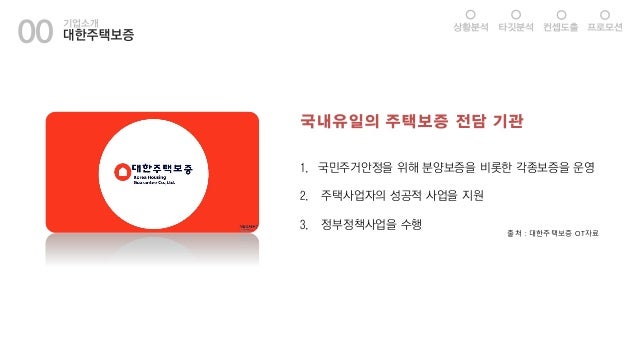 [2013-2] 대한주택보증 인지도 확산 전략