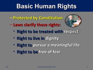 Basic Life Rights 1.03 presentation | PPT