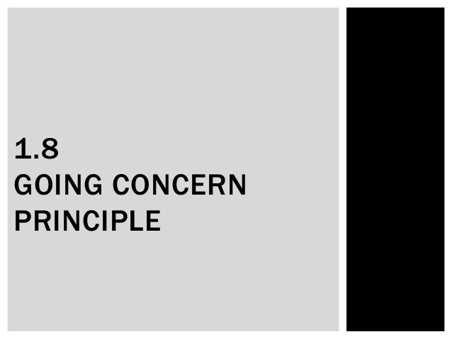 1-8-going-concern