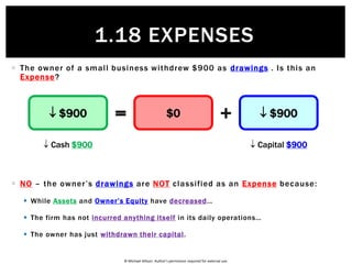 Not Expense 1.18 Expenses | PPTX