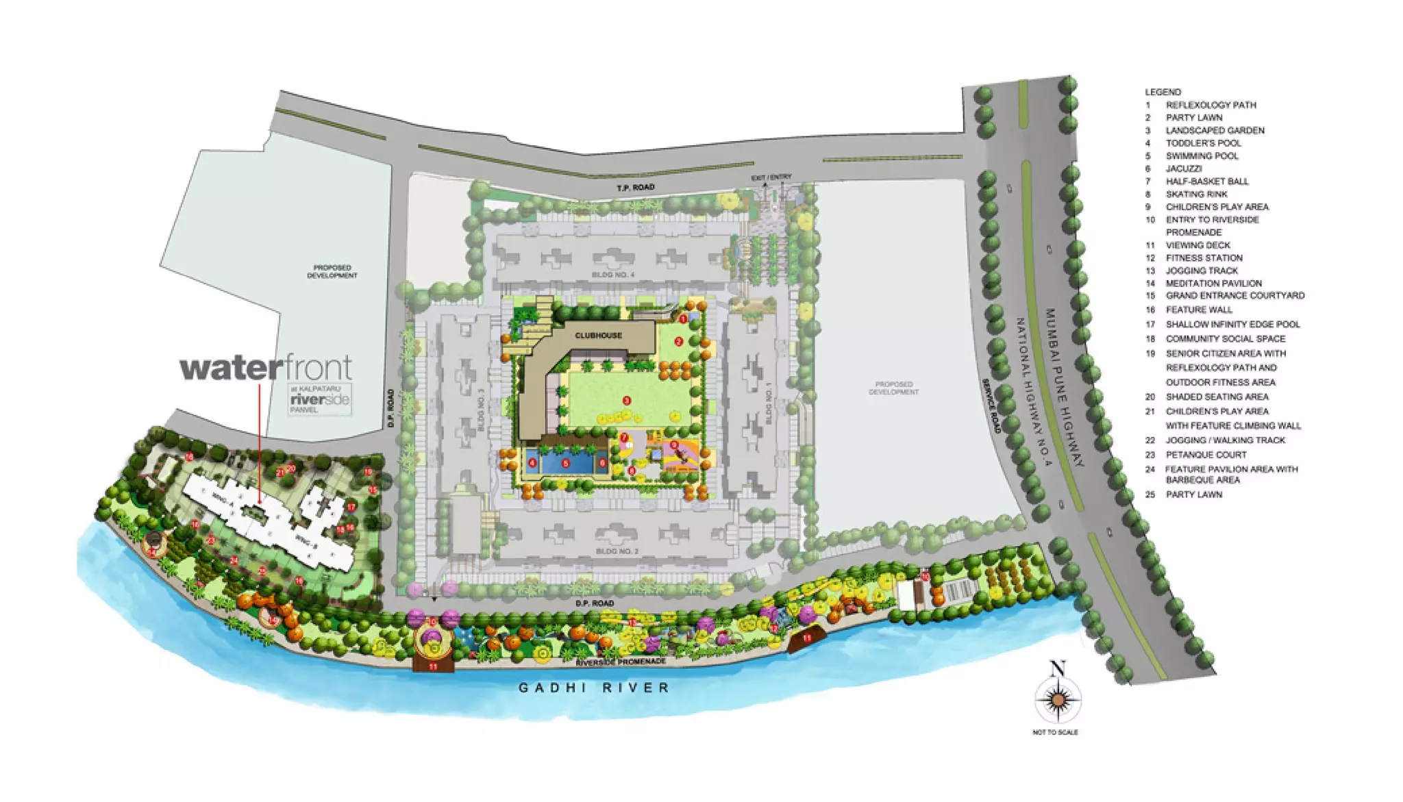 Waterfront at Kalpataru Riverside Panvel Mumbai Price List Floor Plan