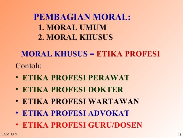 Contoh Etika Dan Contoh Moral - Simak Gambar Berikut