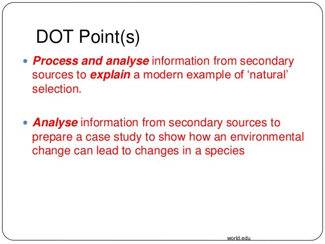 Explain A Modern Example Of Natural Selection Explain A Modern Example Of Natural Selection