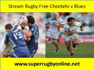 Stream Rugby Free Cheetahs v Blues
www.superrugbyonline.net
 