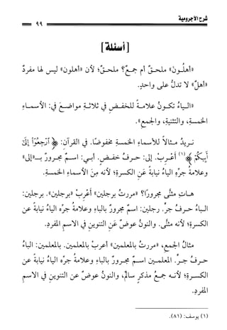 1شرح الآجرومية للشيخ ابن عثيمين رحمه الله