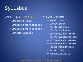 1. Overview of Java | PPT