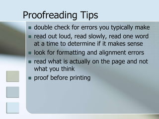 Double-Check Proofreading