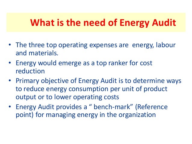 Standard Energy Audit Manual For Government Buildings Ppt Video Online Download