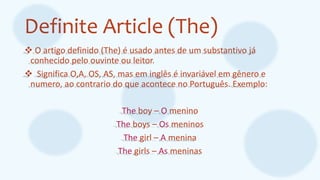 Articles: conheça os artigos definidos e indefinidos em inglês!