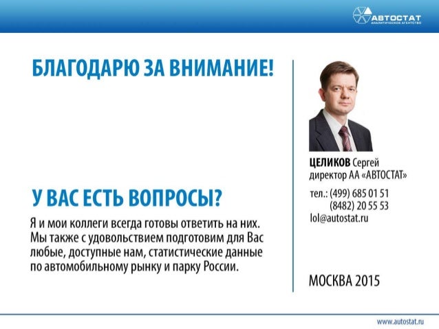Новости автомобильного рынка россии