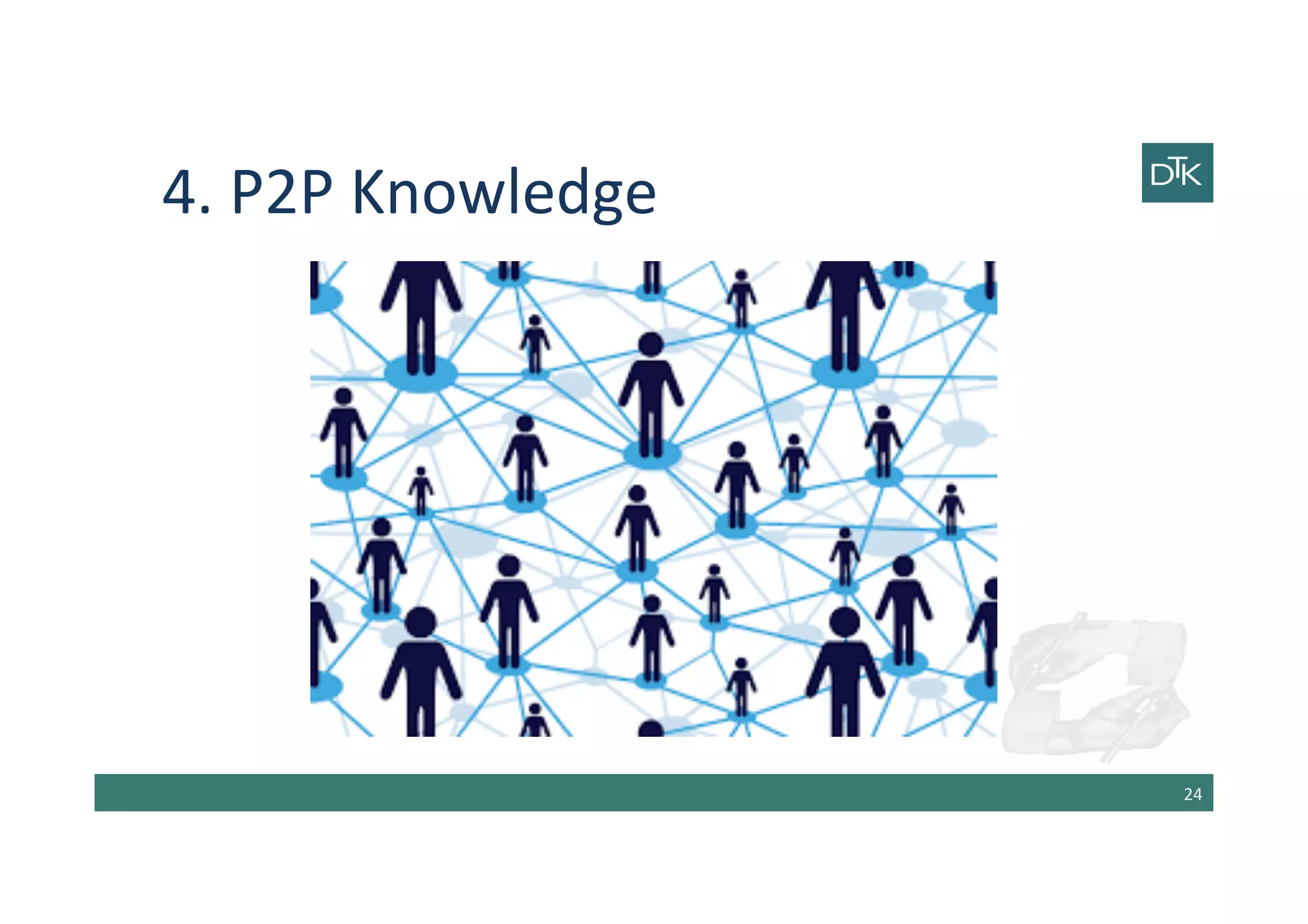 4.	
  P2P	
  Knowledge	
  
24	
  
 