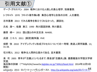 ע
ǩ`?ޥ 2004 ˤ˚ѧĦ
S?ե 1970 ե6 ѧҤηĕԺ.
Б 2013 ̤Ƥʤä, vՄ.
 Ǳһ  1990 ǴZǵ䣬Ǵ꣮
ԭ һ 2011 ȹȤ⽻hNHKBS.
^ ʮ 2011 [U]ՓPHP.
xҰ  2010 ǥƥƥγɥץˤĤƤһ죬k_gѧՓ13,
31-38.
ʯ 2012 gĤʆӤߤ?룬Kľ.
Ȫ ˾ 2005 ꤬־ˤޤ?ܽ𲨡־ՓcxӴѧѧ
ң
ꠤӖ **http%3A//www5a.biglobe.ne.jp/~MALU/boot.html 2014109
E
wikipedia 2013 Щ`?J?ϥ󥬩`ȣhttp://ja.wikipedia.org/wiki/Щ`?J?44
 