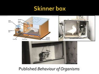 Published Behaviour of Organisms
 