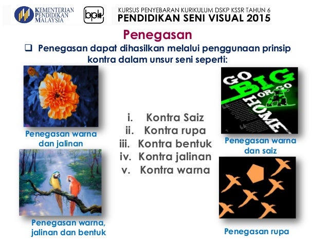 Collection of Contoh Warna Kontra  Bahasa Seni 4 Bahasa 
