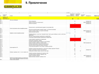 9. Привлечение
 