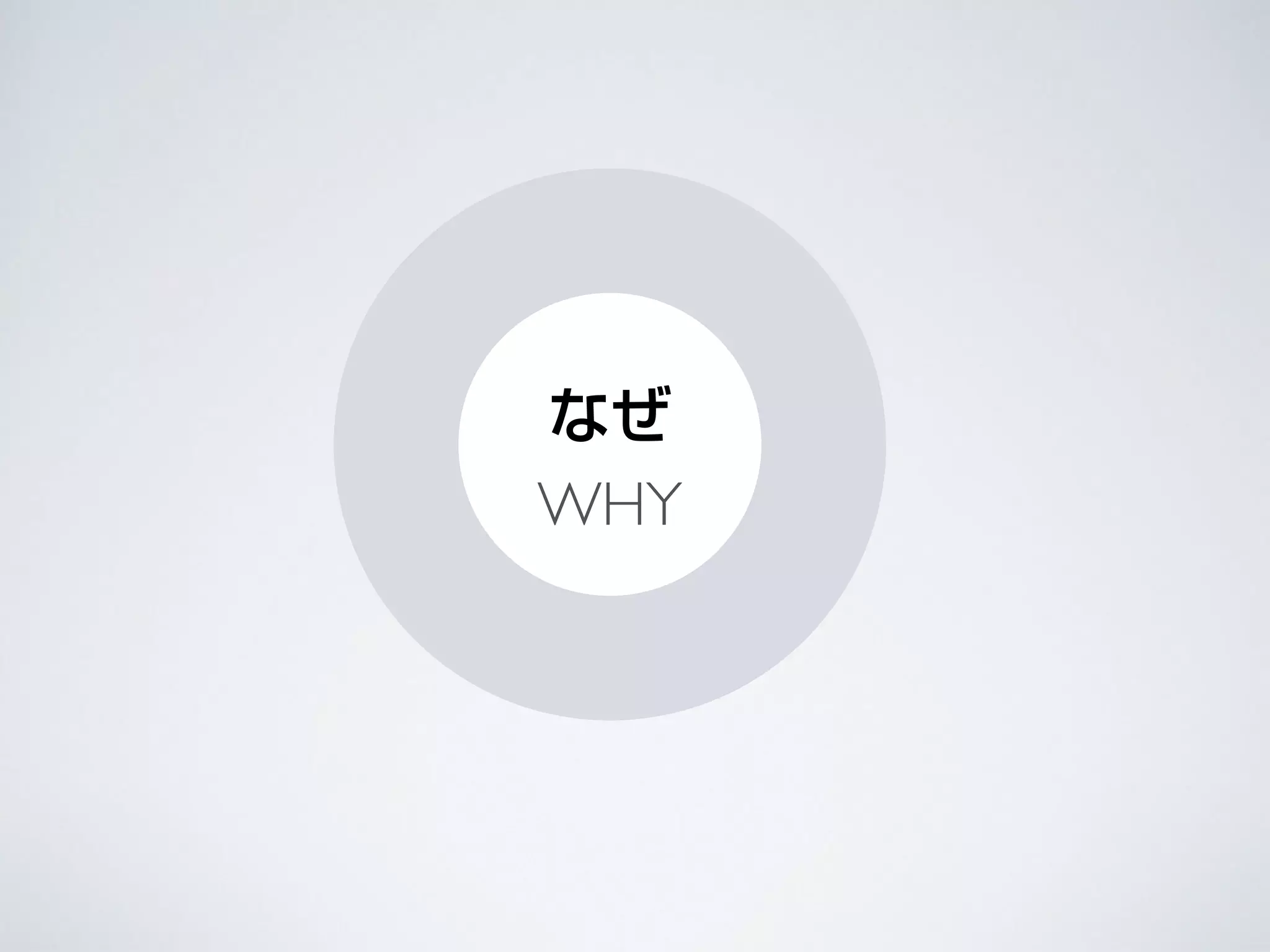 なぜ
WHY
 