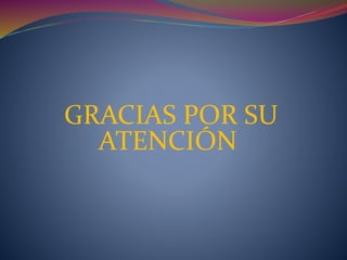 GRACIAS POR SU
ATENCIÓN
 