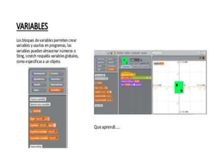 variables scratch