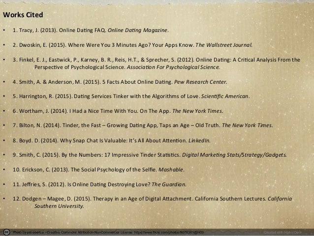 finkel 2012 online dating
