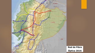 Red de Fibra
Óptica 2016