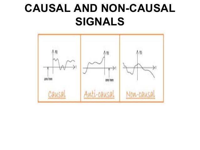 causal and non causal signal definition