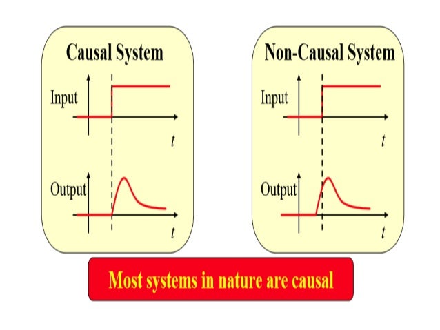 what is causal and non causal signal