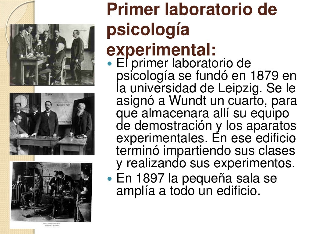 Wilhelm Wundt y la psicología experimental