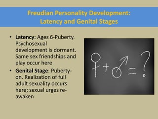 Neo-Freudians
• Accepted broad aspects of Freud’s
theory but revised parts of it
• Alfred Adler: Disagreed with Freud’s
em...