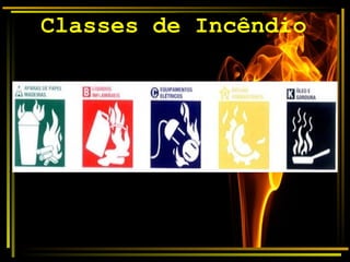 Classes de Incêndio
 