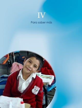 60
1.Elenfoqueformativodelaevaluación
IV
Para saber más
 