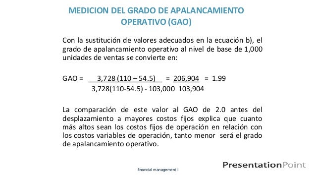 1. apalancamiento