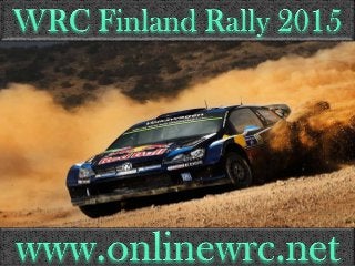 How to Watch Wrc Finland Rally Live