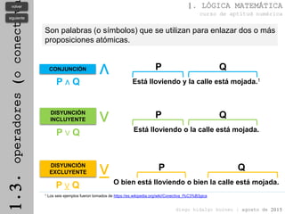 LÓGICA MATEMÁTICA | PPTX