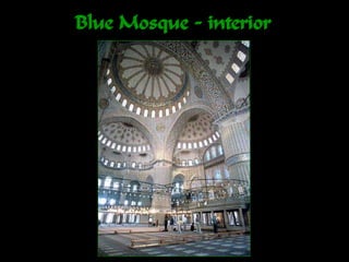 Blue Mosque - interior
 