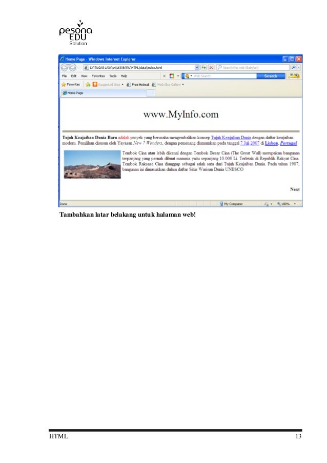 MODUL_HTML_TIK_XII MODUL_HTML_TIK_XII